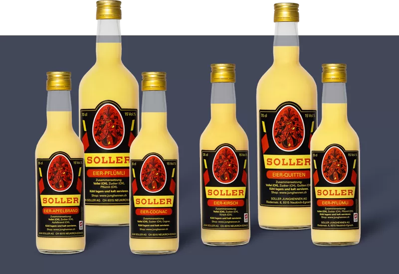 Eierliköre - Soller Junghennen AG
